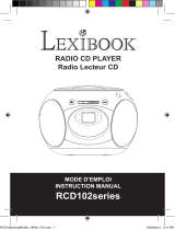 Lexibook RCD102 Série Handleiding