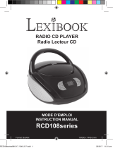 Lexibook RCD108 Série Handleiding