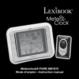 Lexibook METEOCLOCK PURE SM1670 Handleiding