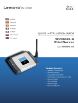 Linksys WPSM54G - Wireless-G PrintServer With Multifunction Printer Support Print Server de handleiding