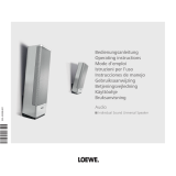 LOEWE Individual Universal Speaker Handleiding