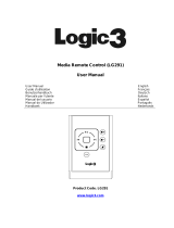 Logic3 Media Remote Control LG291 Handleiding