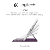 Logitech Hinge Flexible case for iPad mini Installatie gids