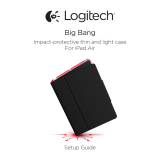 Logitech Big Bang Impact-protective case for iPad Air Installatie gids