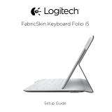 Logitech FabricSkin Keyboard Folio Installatie gids