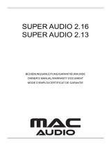 MAC Audio SUPER AUDIO 2.13 de handleiding