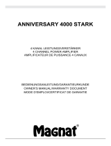 Magnat Audio Anniversary 4000 STARK de handleiding