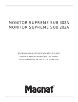 Magnat Monitor Supreme Sub 202A de handleiding