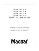 Magnat Audio 908 Handleiding
