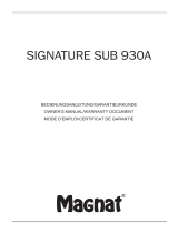 Magnat Signature Sub 930A de handleiding