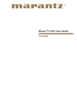 Marantz Turntable TT-15S1 Handleiding