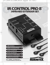 Marmitek Infrared extenders: IR Control Pro8 Handleiding