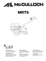 McCulloch Cultivator MRT6 Handleiding