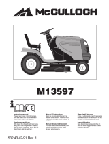 McCulloch Lawn Mower 532 43 42-91 Rev. 1 Handleiding