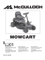 McCulloch MOWCART MOWCART 66 Handleiding