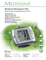 Medisana Bloodpressure monitor HGC de handleiding