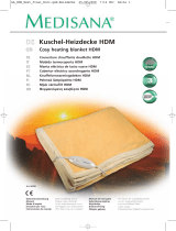 Medisana Cosy electric heated blanket HDM de handleiding