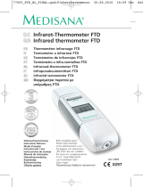 Medisana Digital infrared thermometer FTD de handleiding