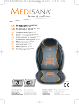 Medisana Massagekussen MC 810 de handleiding