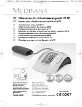 Medisana Upper arm blood pressure monitor MTP pink de handleiding