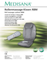 Medisana Roll massage seat cover RBM de handleiding