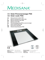 Medisana Solar personal scales PSS de handleiding