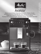 Melitta Avanza® series 600 de handleiding