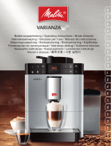 Melitta CAFFEO® Varianza® CSP Export Handleiding