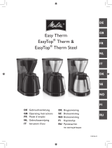 Melitta Easy Therm & EasyTop® Therm & EasyTop® Therm Steel 1010 de handleiding