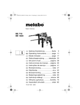 Metabo BE 1020 de handleiding