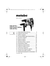 Metabo KHE 28 Plus de handleiding