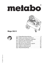 Metabo Mega 350 D Handleiding