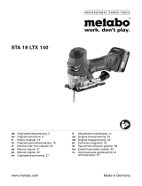 Metabo STA18LTX 140 Bare Gebruikershandleiding