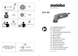 Metabo SXE400 Gebruikershandleiding