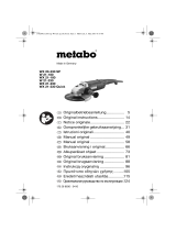 Metabo WX 21-230 Handleiding
