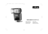 Metz mecablitz 44 AF-4 Canon de handleiding