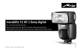 Metz mecablitz 52 AF-1 digital Sony Handleiding