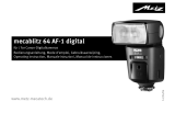Metz Mecablitz 64 AF-1 digital - Nikon de handleiding