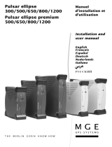 MGE UPS Systems 800 Handleiding