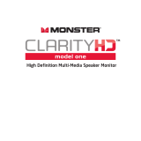 Monster CLARITYHD model one Specificatie