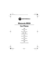 Motorola M930 Handleiding