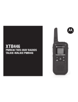 Motorola XTB446 Handleiding