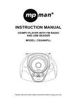 MPMan CSU484PLL Handleiding