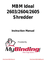 MyBinding Ideal 2605 Handleiding