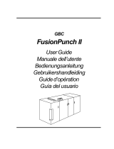 MyBinding GBC Fusion Punch II Handleiding