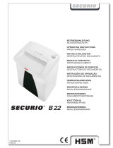 MyBinding HSM Securio B22S Level 2 Strip Cut Handleiding