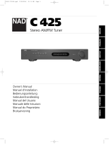 NAD Electronics C425 Handleiding
