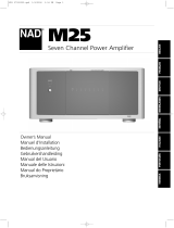 NAD Electronics m25 Handleiding