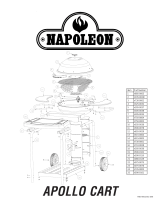 Napoleon Grills Outdoor Cart N415-0103 Handleiding
