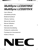 NEC MultiSync® LCD2070VX de handleiding